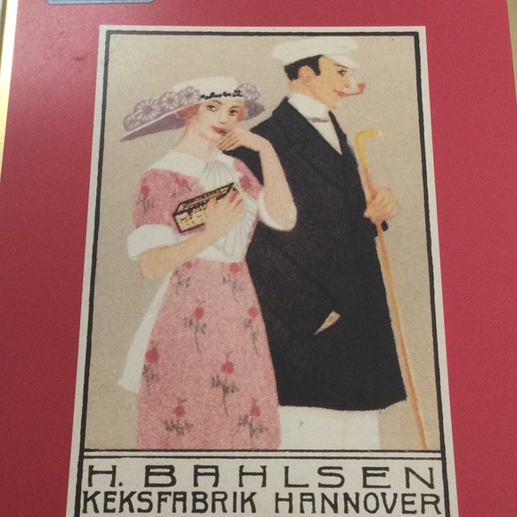 Vintage H. Bahlsen tin. Hinged lid. Hannover, Germany - Picture 7 of 7